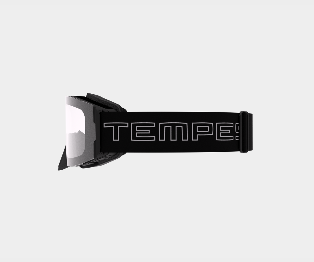 Snowmobile Infinity - Clear Lens, Blk/Gray Strap