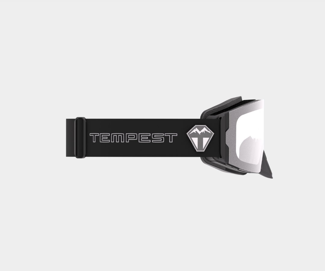 Snowmobile Infinity - Clear Lens, Blk/Gray Strap
