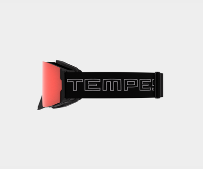 Snowmobile Infinity - Red Mirror, Blk/Gray Strap, Yellow, Clear Bonus Lenses