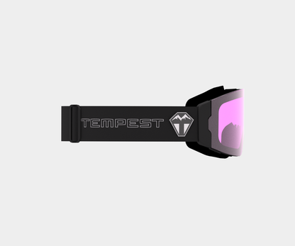 Ski - Magic Magenta Lens, Blk/Gray Strap