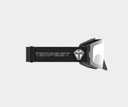 Snowmobile Infinity - Clear Lens, Blk/Gray Strap