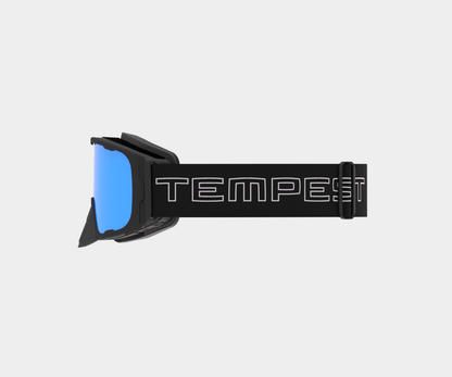 Snowmobile OG - Blue Mirror, Blk/Gray Strap