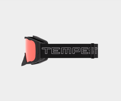 Snowmobile OG - Red Mirror, Blk/Gray Strap