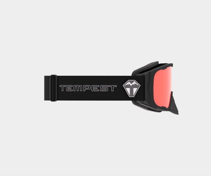 Snowmobile OG - Red Mirror, Blk/Gray Strap, Yellow Bonus Lens