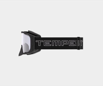 Snowmobile OG - Clear Lens, Blk/Gray Strap