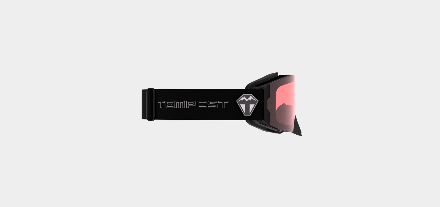 Snowmobile Infinity - Photochromic(Rose to Smoke) Lens, Blk/Gray Strap