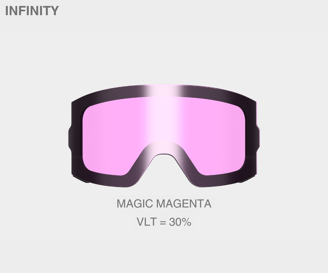 High Definition Infinity Magic Magenta Lens