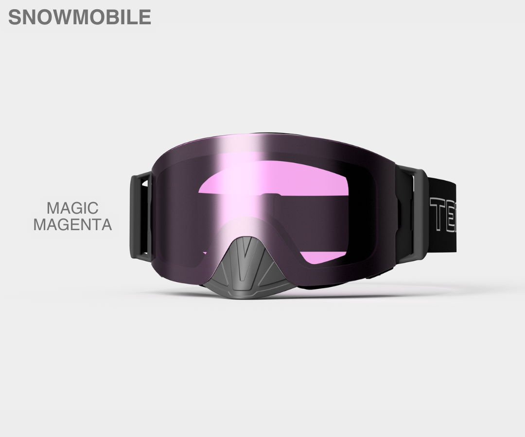 Snowmobile Infinity - Magic Magenta, Blk/Gray Strap