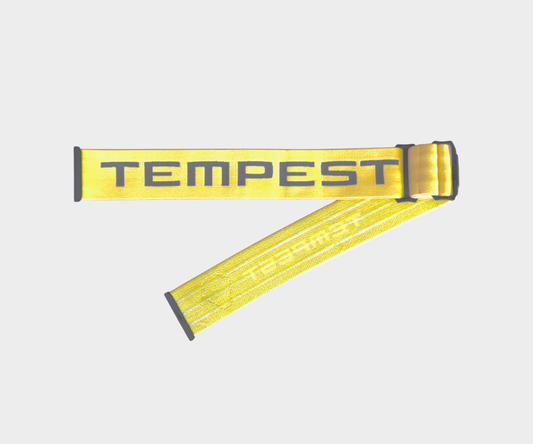 Strap - Yellow with Gray Lettering